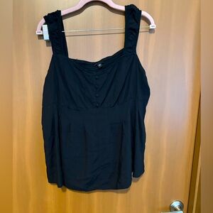 Torrid Black Sleeveless Top